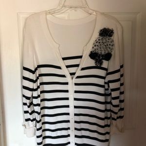 Black & White striped sweater